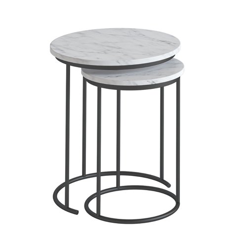 Marma Nest Of Tables Set of 2 - Grey 1